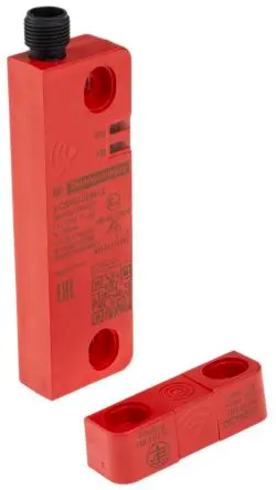 Produktfoto 1 von Telemecanique Sensors XCSRC RFID M12 Berührungsloser Sicherheitsschalter 26.4V dc aus Valox, 2 Schließer, Magnetisch