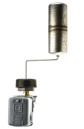 Telemecanique Sensors 9037 Schwimmerschalter Schraubanschlussklemme Nitrilkautschuk (NBR) 230 V dc, 2 NC DPST, -30 °C