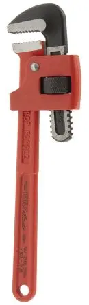 Produktfoto 1 von Ega-Master VDE 1000V zugelassen Schraubenschlüssel Rohrzange Nicht parkend, Metall Griff, Backenweite 25.4 mm, / Länge