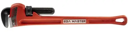 Produktfoto 1 von Ega-Master VDE 1000V zugelassen Schraubenschlüssel Rohrzange Nicht parkend, Metall Griff, Backenweite 76.2 mm, / Länge
