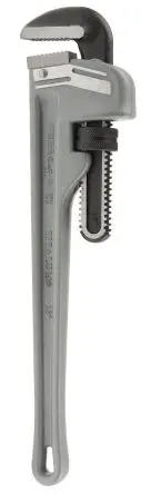 Produktfoto 1 von Ega-Master VDE 1000V zugelassen Schraubenschlüssel Rohrzange Nicht parkend, Metall Griff, Backenweite 50.08 mm, / Länge