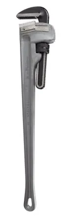 Produktfoto 1 von Ega-Master VDE 1000V zugelassen Schraubenschlüssel Rohrzange Nicht parkend, Metall Griff, Backenweite 127 mm, / Länge