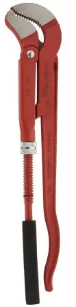 Produktfoto 1 von Ega-Master VDE 1000V zugelassen Schraubenschlüssel Rohrzange Nicht parkend, Metall Griff, Backenweite 25.4 mm, / Länge