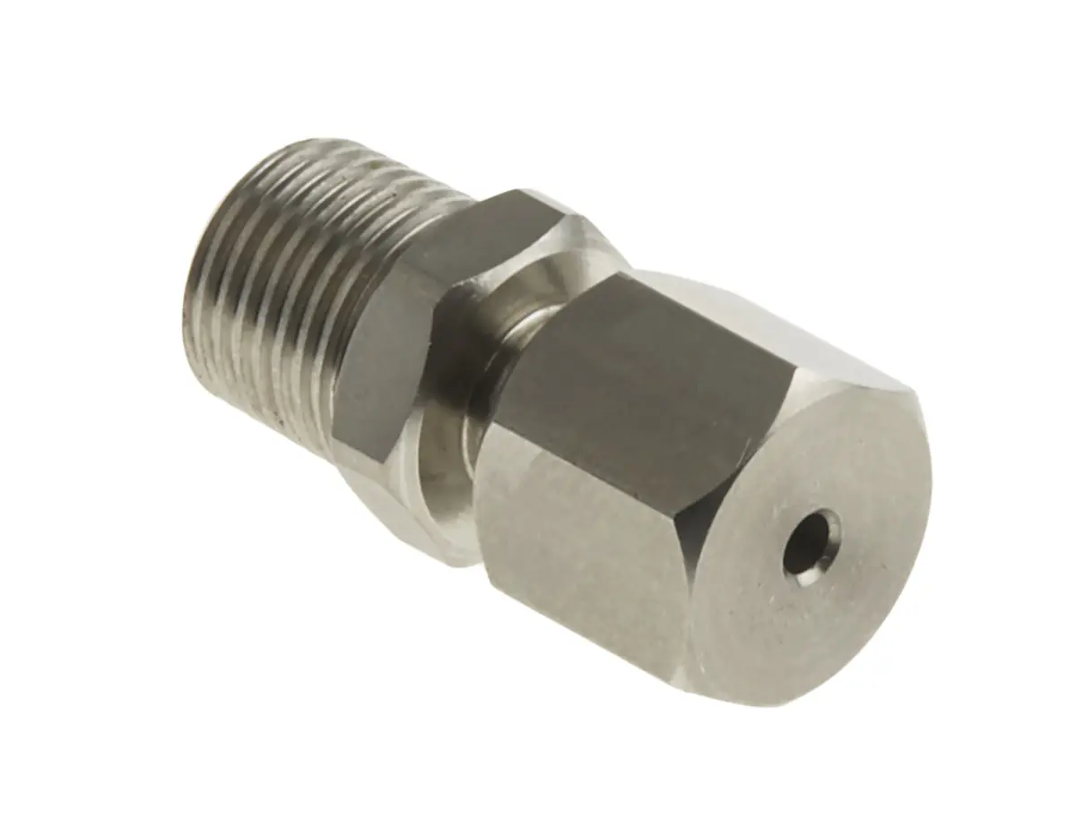Produktfoto 1 von RS PRO 1/8 NPT Quetschverschraubung Stecker für Thermoelement oder PRT-Sonde