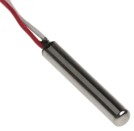 Produktfoto 1 von RS PRO PT1000 Widerstandsthermometer Edelstahl Ø 4 mm 2 x 25 mm Class B, -50 °C → 200 °C, 1 m Leitung