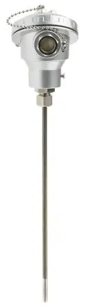 Produktfoto 1 von RS PRO Edelstahl Mineralisoliertes Thermoelement Typ K, Ø 6 mm x 250 mm -100 °C → 1100 °C