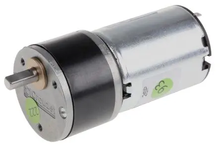 Produktfoto 1 von Crouzet RPT5 Bürsten-Getriebemotor DC-Getriebemotor bis 50 Ncm, 24V dc / 3 W, 440U/min, Wellen-Ø 5 mm, 35.4mm x 68.1 mm
