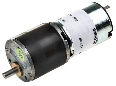 Produktfoto 1 von Crouzet 82 862 Bürsten-Getriebemotor DC-Getriebemotor bis 50 Ncm, 12V / 3 W, 4.6U/min, Wellen-Ø 5 mm, 35.4mm x 68.1 mm x