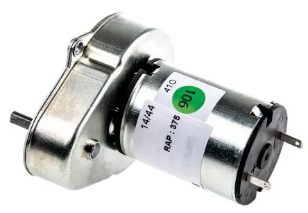 Produktfoto 1 von Crouzet 2.8 x 0.5 mm Bürsten-Getriebemotor DC-Getriebemotor bis 50 Ncm 11I, 24V dc / 3 W, 11U/min, Wellen-Ø 4 mm, 54.2mm