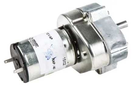 Produktfoto 1 von Crouzet Bürsten-Getriebemotor bis 2 Nm, 12 V dc / 3 W, , Wellen-Ø 6mm, 54.2mm x 79.6mm