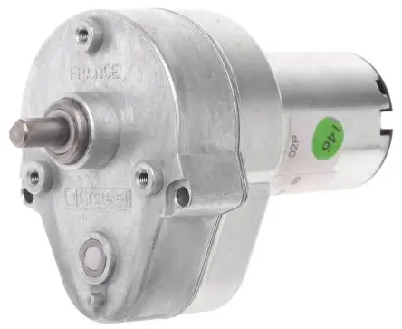 Produktfoto 1 von Crouzet Bürsten-Getriebemotor bis 2 Nm, 12 V dc / 3 W, , Wellen-Ø 6mm, 54.2mm x 79.6mm