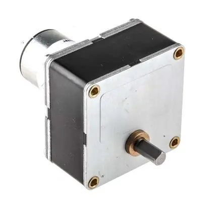 Produktfoto 1 von Crouzet 2.8 x 0.5 mm Bürsten-Getriebemotor DC-Getriebemotor bis 5 Nm, 24V dc / 3 W, 8U/min, Wellen-Ø 8 mm, 65mm x 65 mm