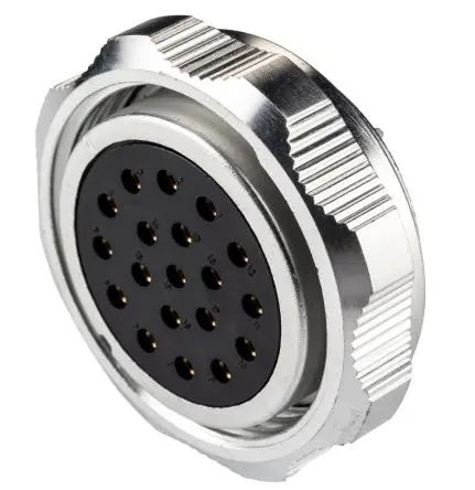 Produktfoto 1 von Amphenol Socapex SL61 64.5 mm Standard Rundsteckverbinder Stecker 19-polig Buchse 25A Kabel IP67
