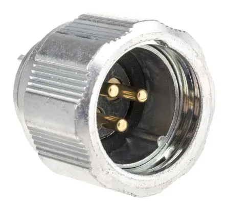 Produktfoto 1 von Amphenol Socapex SL61 36.6 mm Standard Rundsteckverbinder Stecker 3-polig Stecker 25A Kabel IP67