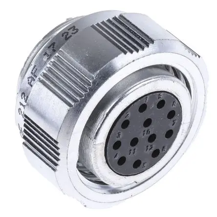 Produktfoto 1 von Amphenol Socapex SL61 Standard Rundsteckverbinder Buchse 12-polig Buchse 10A Kabel IP67