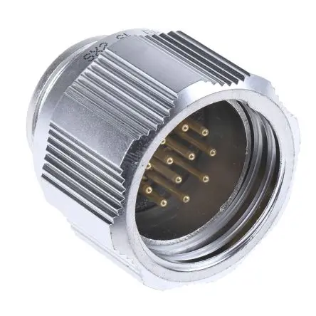 Produktfoto 1 von Amphenol Socapex SL61 27.5 mm Standard Rundsteckverbinder Stecker 12-polig Stecker 10A Kabel IP67