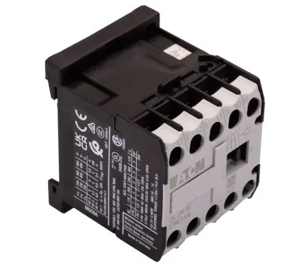 Produktfoto 1 von Eaton DILEM Schütz 230V ac-Spule, 3-polig, 400V ac / 9 A 230V ac 4 kW 3 Schließer Motorsteuerung, Widerstandsbelastung
