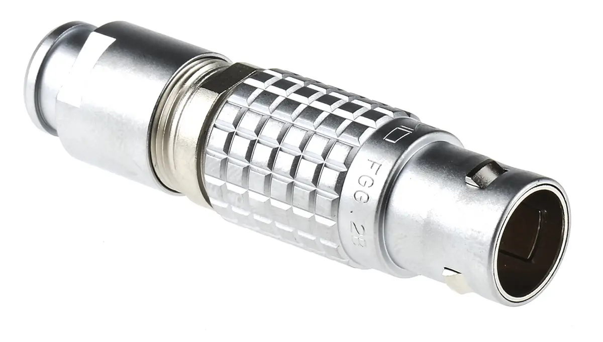Produktfoto 1 von LEMO 2B 2 15 mm Rundsteckverbinder Stecker 10-polig Stecker 8A Kabel IP50