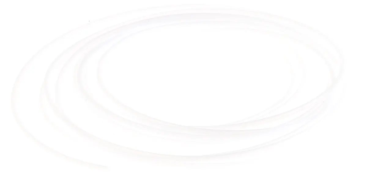 Produktfoto 1 von RS PRO Kabelschlauch Transparent PTFE