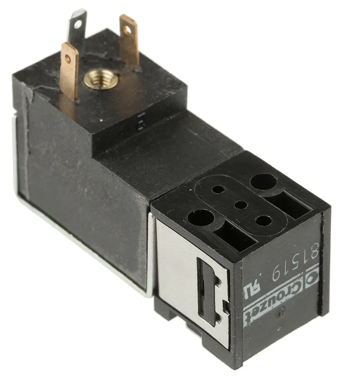 Produktfoto 1 von Crouzet 81 Pneumatik-Magnetventil 3/2 Verteiler, Magnet/Feder-betätigt 24V dc