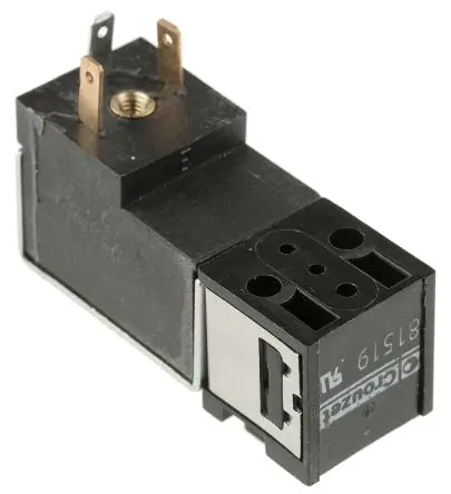 Produktfoto 1 von Crouzet 3/2 Öffner 81 Pneumatisches Magnetventil, Magnet/Feder-betätigt 24V dc