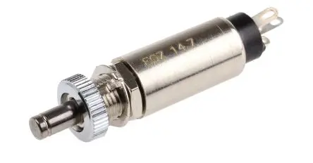 Produktfoto 1 von EOZ DJET Druckschalter Tastend Panel Ø 6.4 mm, 1-poliger Umschalter / 500mA