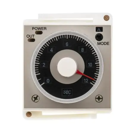 Produktfoto 1 von RS PRO TCR Zeitrelais, Panel 100 to 125 V dc 230V ac, 0.1 s to 300 h, 2 Kont. Multifunktion, 2-poliger Umschalter