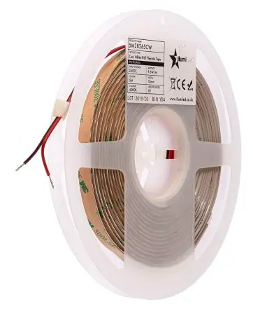 Produktfoto 1 von PowerLED 5M282 LED-Streifen 4000k, Weiß, 5 m 24V dc 60LEDs/M, 800 lm/m IP65 9.6 W/M