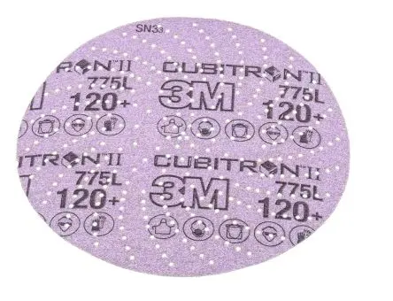 Produktfoto 1 von 3M Cubitron II Keramik Schleifscheibe Schleifscheibe Ø 150 mm, Korngröße 50 Fein 50 pro Paket