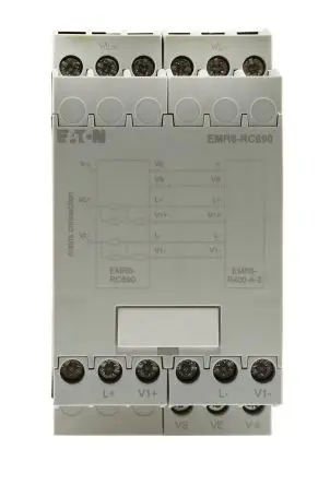 Produktfoto 1 von Eaton EMR6 Überwachungsrelais, Wechsler DIN-Hutschiene 0V ac, 690 V ac
