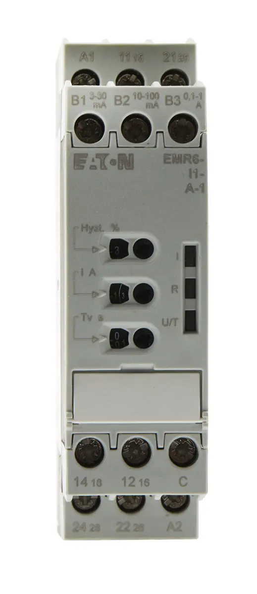 Produktfoto 1 von Eaton Überwachungsrelais 1-phasig 0.03A 0.003A DIN-Schienen