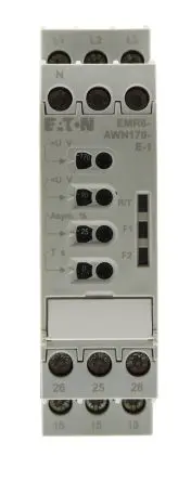 Produktfoto 1 von Eaton EMR6 Überwachungsrelais, Wechsler DIN-Hutschiene