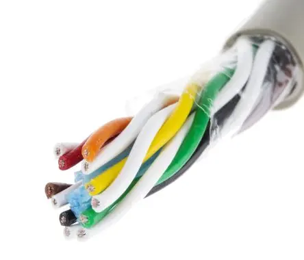 Produktfoto 1 von Alpha Wire Pro-Tekt Datenkabel, 6-paarig 100 m Ø 7.24 mm Polyvinylchlorid isoliert Grau