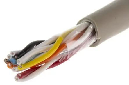 Produktfoto 1 von Alpha Wire Pro-Tekt Datenkabel, 5-paarig 100 m Ø 6.68 mm Polyvinylchlorid isoliert Grau
