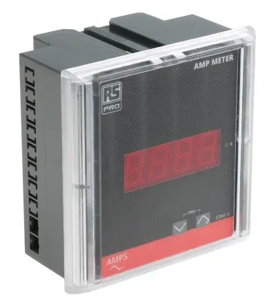 Produktfoto 1 von RS PRO Digitales Strommessgerät 50 A, 90 mm x 90 mm T. 55 mm / Class 1.0