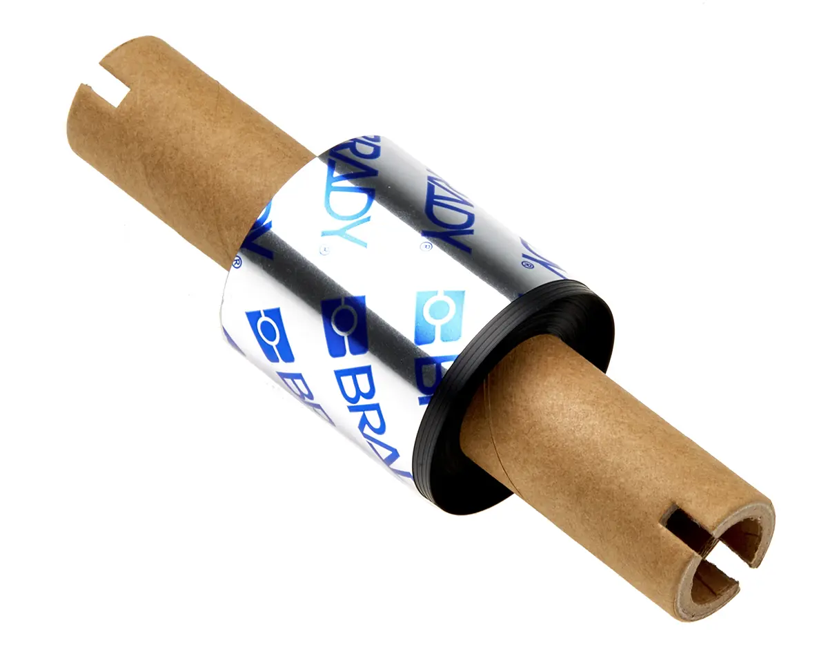 Produktfoto 1 von Brady Farbband für Etikettendrucker für BBP12, BBP11 Schwarz L. 70 m B. 35 mm