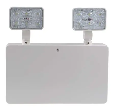 Produktfoto 1 von RS PRO LED Notbeleuchtung 2 x 3.5W, 2 x 3.5 W, 240V ac 390 lm, 55mm x 273 mm x 260 mm, IP20