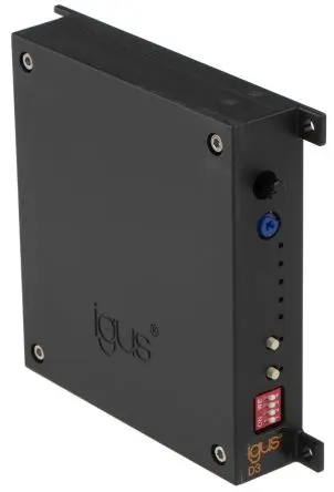 Produktfoto 1 von Igus Gleichstrommotorsteuerung, 24V / 2.5A 0.06 kW, L: 137mm B: 120 mm T: 116 mm