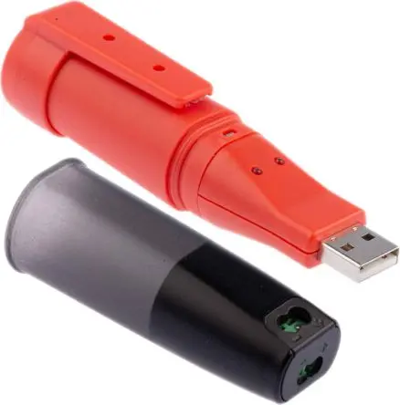 Produktfoto 1 von RS PRO PRO-USB-3 Spannung Spannung Datenprotokolliergerät, USB, -35 °C → 80 °C