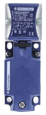 Produktfoto 1 von Telemecanique Sensors XS Induktiver Näherungssensor, Kubisch 2-adrig / 200mA, 300 mA 15 mm, IP69K, IP67, IP65 240 V ac