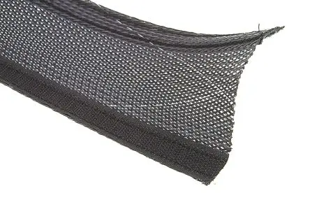 Produktfoto 1 von Alpha Wire FIT Wire Management Kabelbinder Schwarz Polyethylenterephthalat für Kabel-Ø 25.4 mm, Kabel ø 50.8 mm, Länge