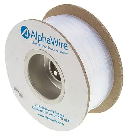 Produktfoto 1 von Alpha Wire FIT Wire Management Kabelbinder Natur Polytetrafluorethylen PTFE für Kabel-Ø 1.14 mm, Kabel ø 1.37 mm, Länge
