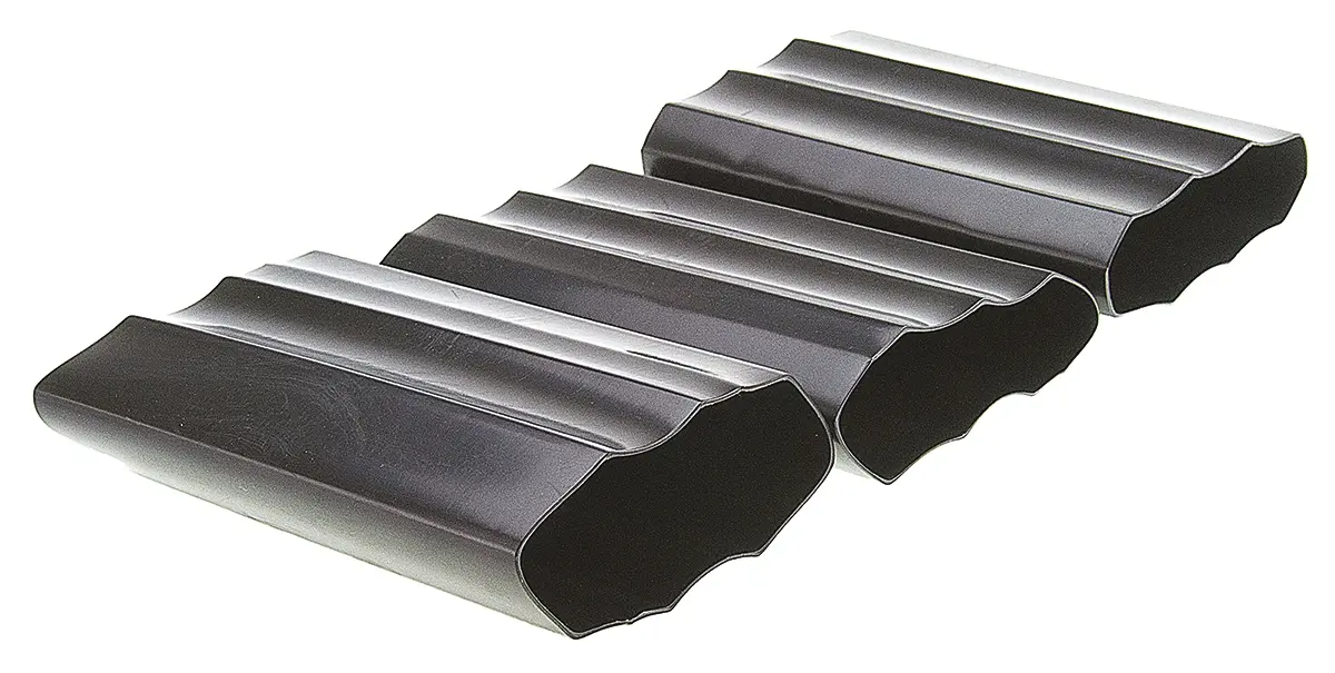 Produktfoto 1 von Alpha Wire FIT Shrink Tubing Wärmeschrumpfschlauch, Polyolefin Schwarz, Ø 63.5 mm Schrumpfrate 5.6:1, Länge 152mm