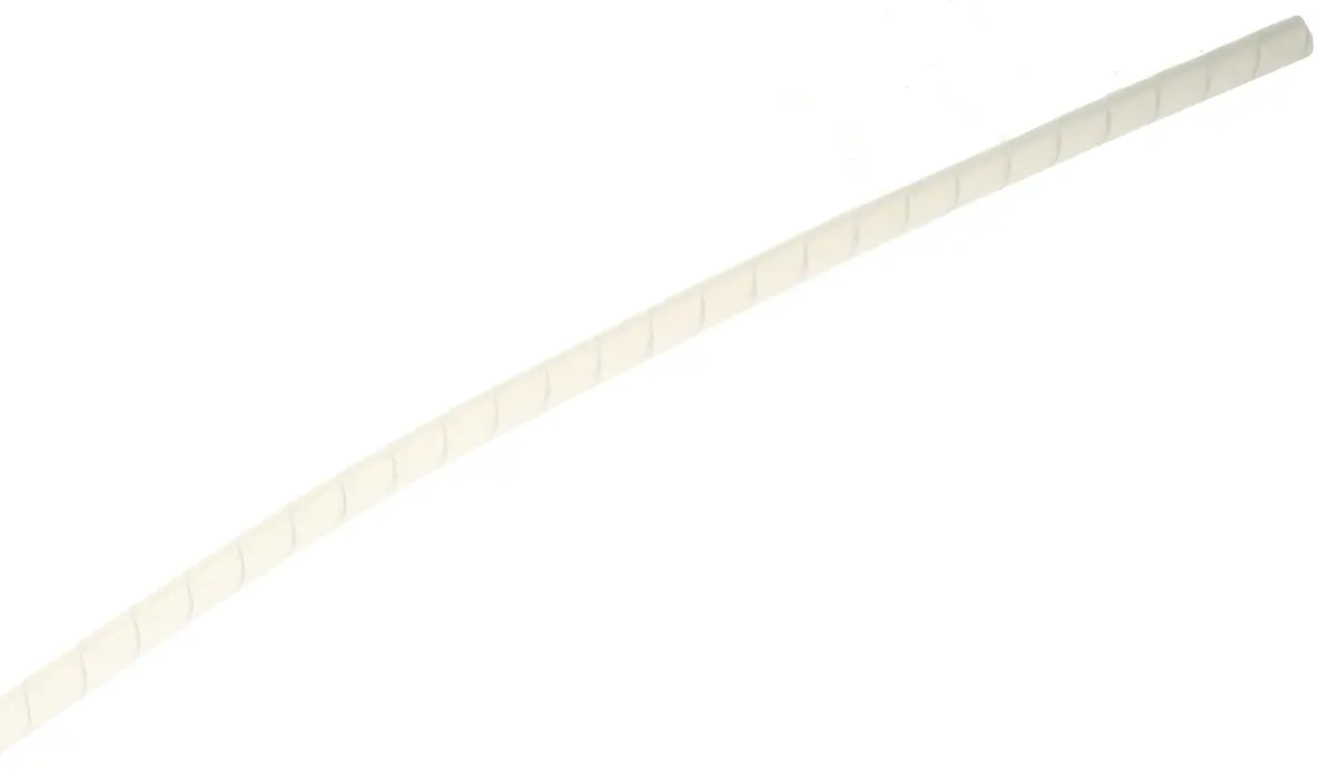 Produktfoto 1 von SES Sterling Spiral-Kabelumwicklung / 6 mm Polyethylen Natur, für Kabel-Ø 5 mm bis 20 mm, Länge 25 m