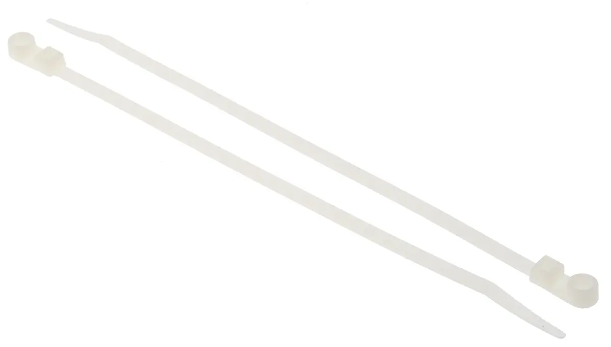 Produktfoto 1 von HellermannTyton T50MR Nylon 6.6 Kabelbinder Innen gezackt Natur 4.7 mm x 215 mm