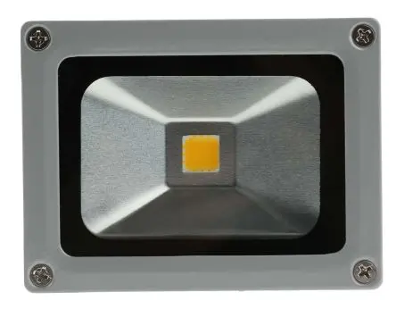 Produktfoto 1 von RS PRO GM Flutlicht 1 10 W Warmweiß, 265V ac / 1050 lm, IP65
