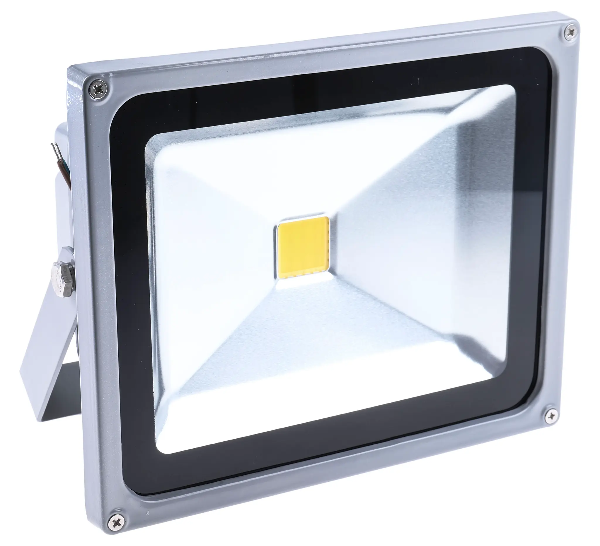 Produktfoto 1 von RS PRO, Fluter 30 W, 85 → 265 V AC / 2850 → 3150 lm, 185 x 225 x 125 mm, IP65