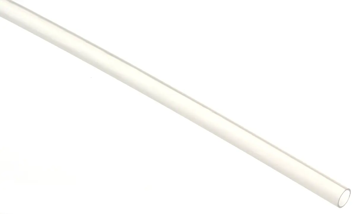Produktfoto 1 von TE Connectivity CGPT Wärmeschrumpfschlauch, Polyolefin Klar, Ø 2.4 mm Schrumpfrate 2:1, Länge 1.2m