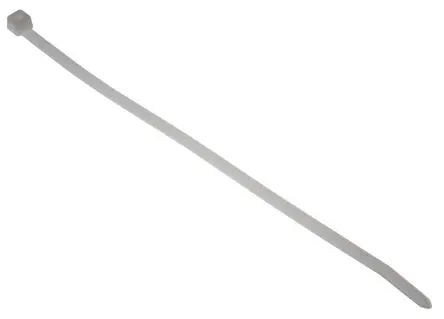 Produktfoto 1 von HellermannTyton T50R Nylon 6.6 Kabelbinder Nicht lösbar Natur 4.6mm x 200 mm