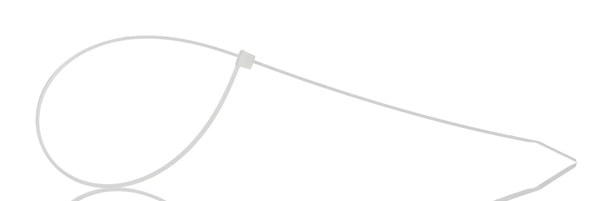 Produktfoto 1 von HellermannTyton T50L Nylon 6.6 Kabelbinder Nicht lösbar Natur 4.6 mm x 390 mm